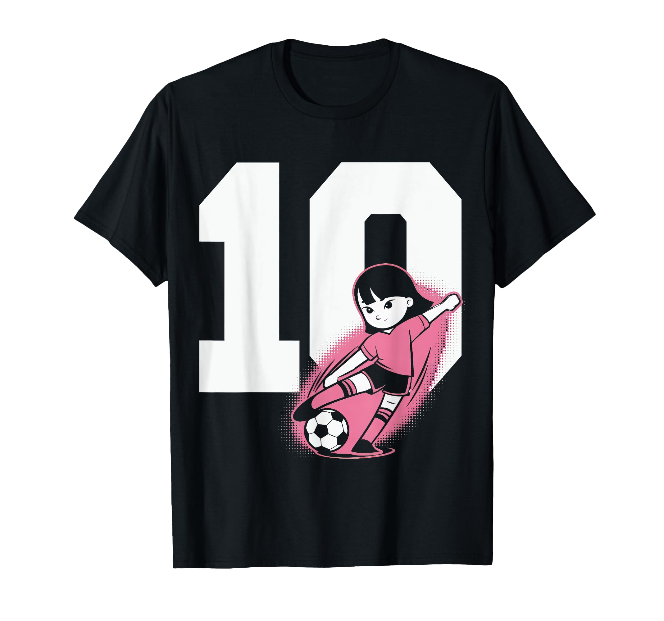 10 Soccer Birthday Gift Soccer Fan T-Shirt - Fun Novelty Design for Adults - T-Shirt, Sweatshirt, Hoodie