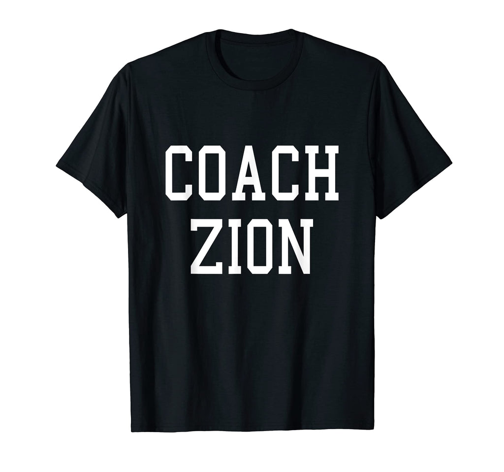 Coach Zion Custom Football Soccer T-Shirt - Novelty Apparel for Adults - T-Shirt, Sweatshirt, Hoodie