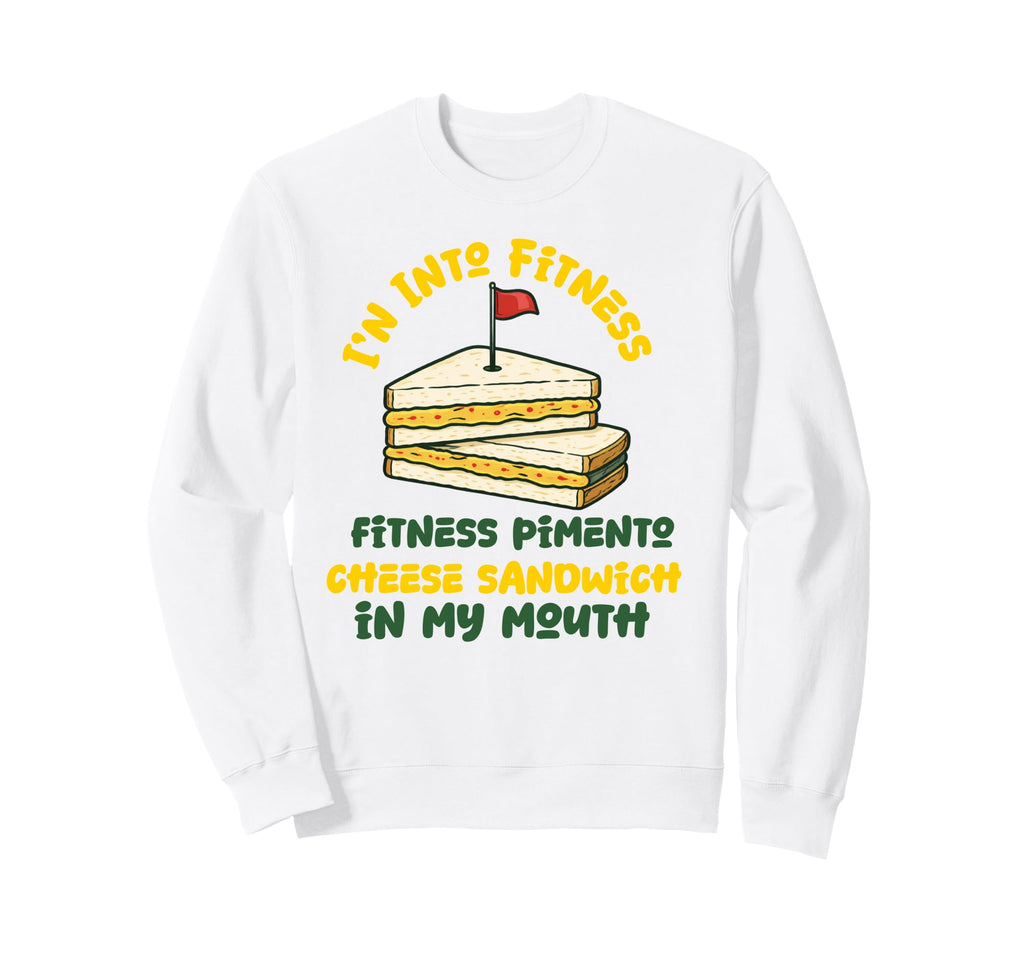 Pimento Cheese Sandwich Golf Dad Sweatshirt - Graphic Print for Adults - T-Shirt, Sweatshirt, Hoodie