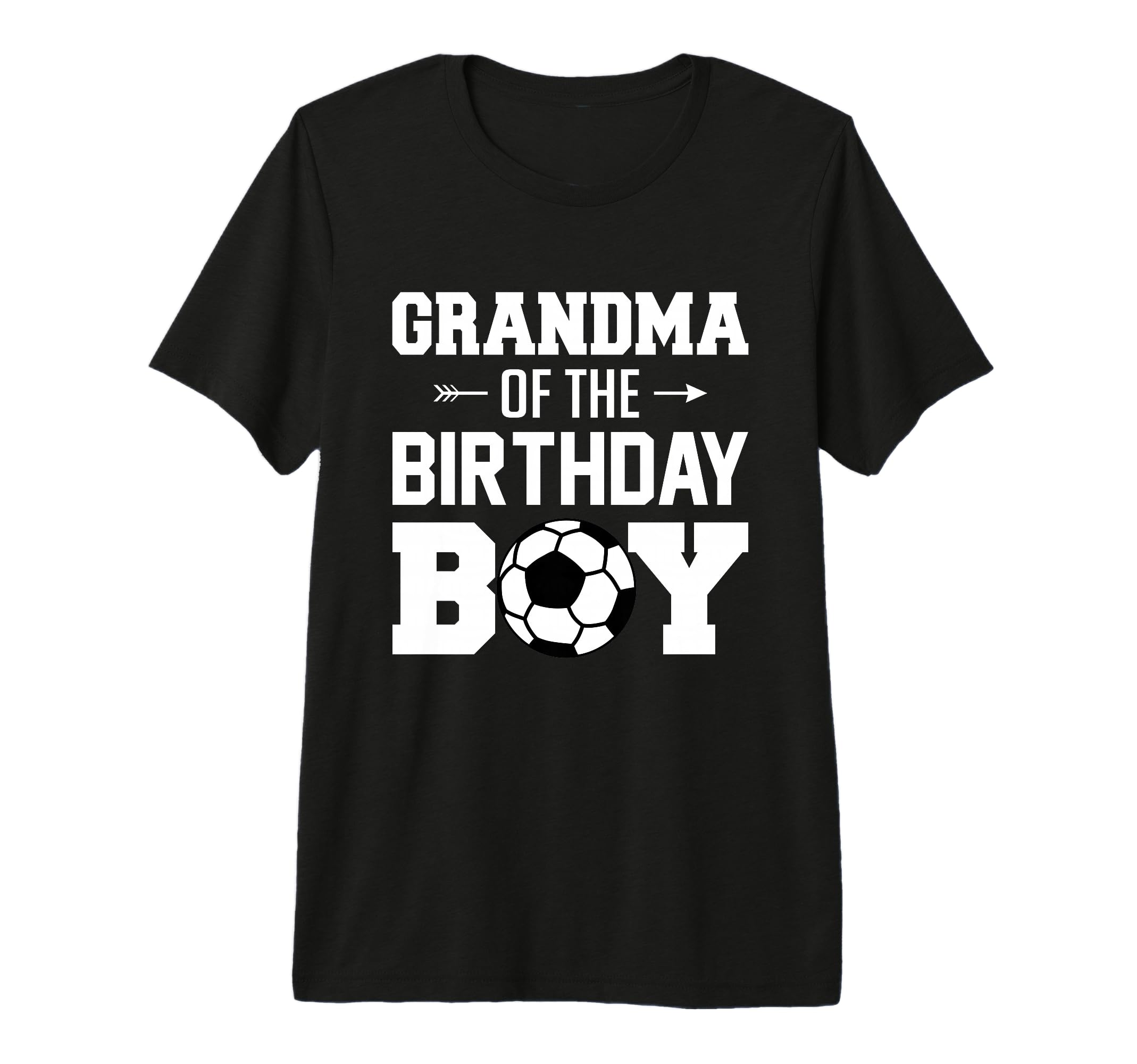 Grandma Birthday Funny Soccer Family T-Shirt - Custom Art Print Unisex - T-Shirt, Sweatshirt, Hoodie