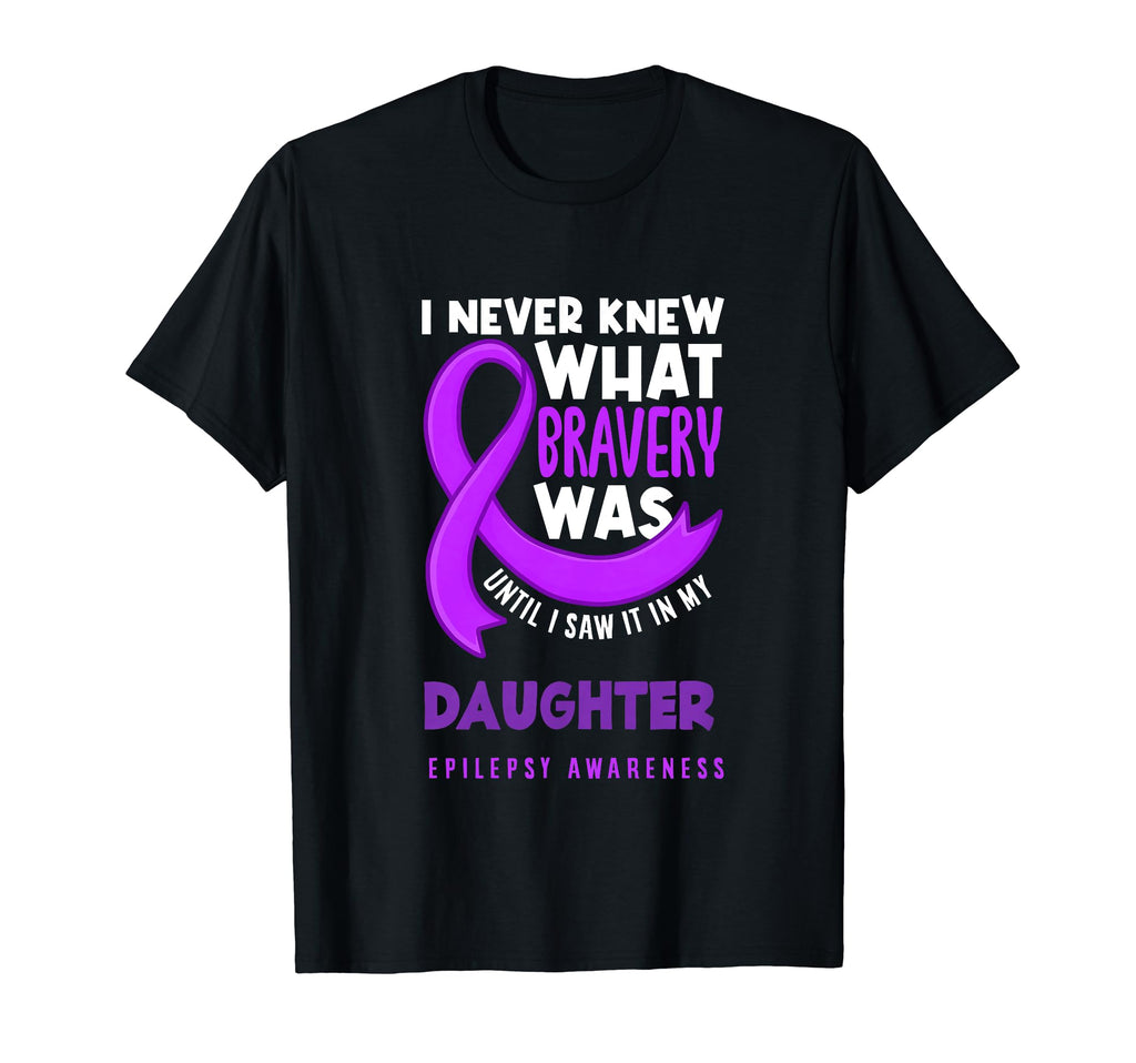 Daughter Mom Dad Epilepsy Support T-Shirt - Streetwear Style for Adults - T-Shirt, Sweatshirt, Hoodie