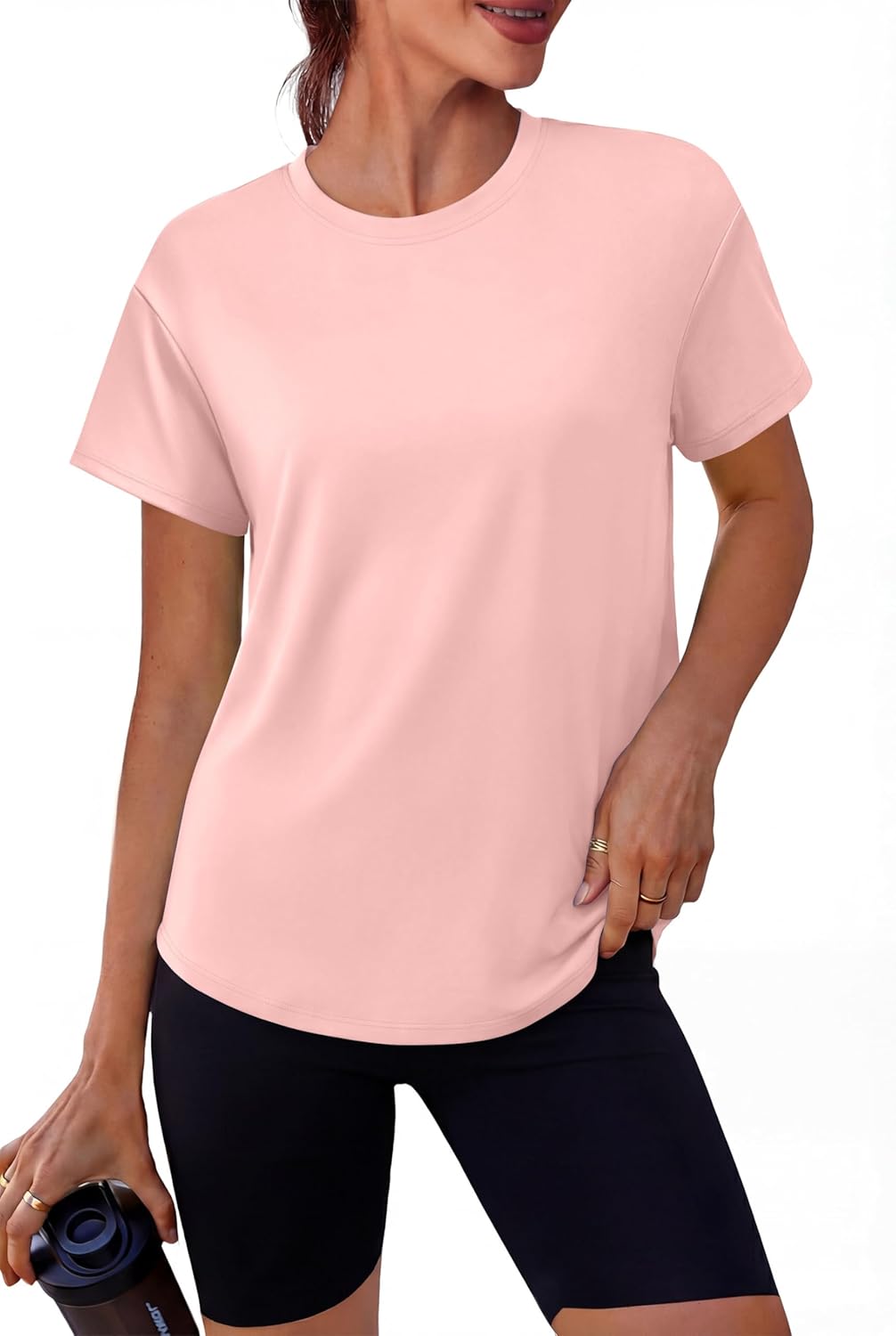 Workout Tops for Women Short Sleeve Loose Fit - Adult & Kids T-Shirts, Sweatshirts & Hoodies apparel design preview 1