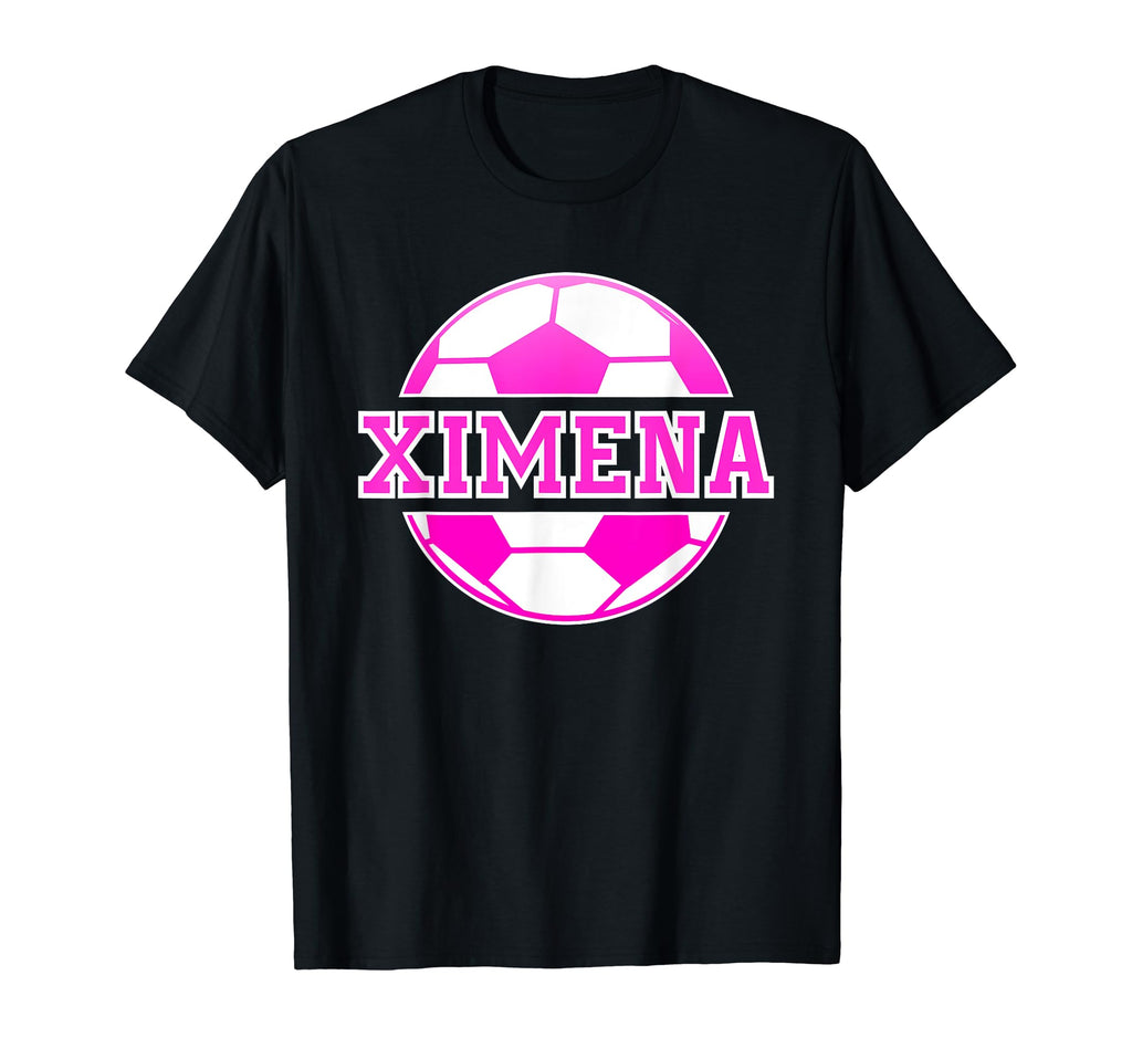 Ximena Name Soccer Play Football Sports T-Shirt - Custom Art Print Unisex - T-Shirt, Sweatshirt, Hoodie