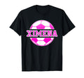 Ximena Name Soccer Play Football Sports T-Shirt - Custom Art Print Unisex - T-Shirt, Sweatshirt, Hoodie