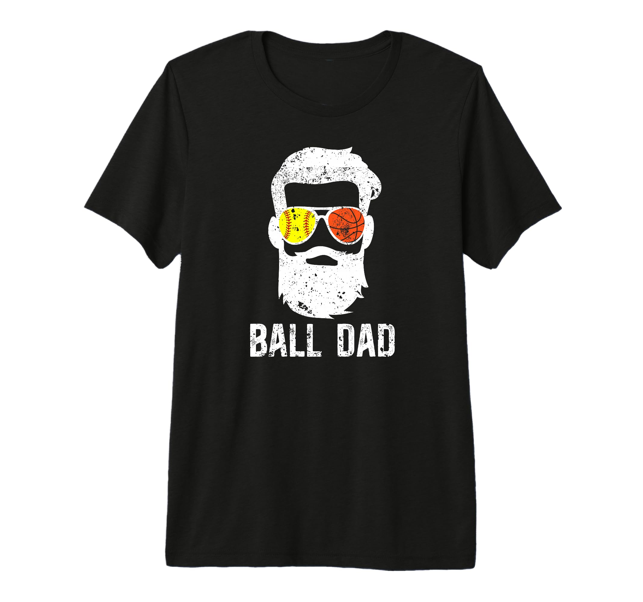 Mens Ball Dad Softball Basketball Dad T-Shirt - Streetwear Style Men Women - T-Shirt, Sweatshirt, Hoodie