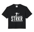 Strkr Striker Soccer Lover Comfort Colors Hoodie - Minimalist Print Unisex - T-Shirt, Sweatshirt, Hoodie
