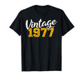 1977 Birthday Dad Mom Uncle Aunt T-Shirt - Trendy Graphic Unisex - T-Shirt, Sweatshirt, Hoodie