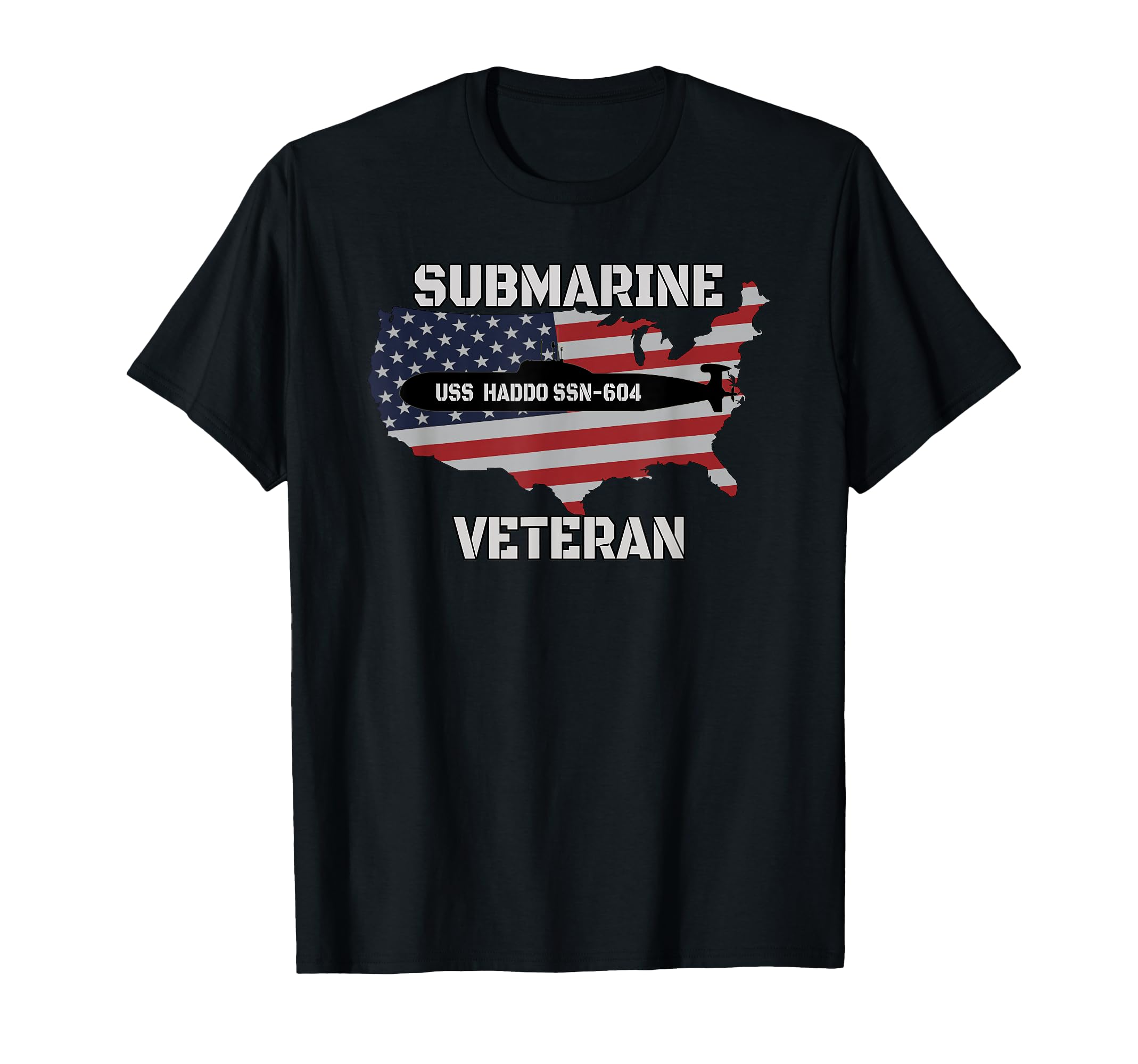 Uss Haddo Ssn 604 Submarine Veterans Day T-Shirt - Novelty Apparel Unisex - T-Shirt, Sweatshirt, Hoodie