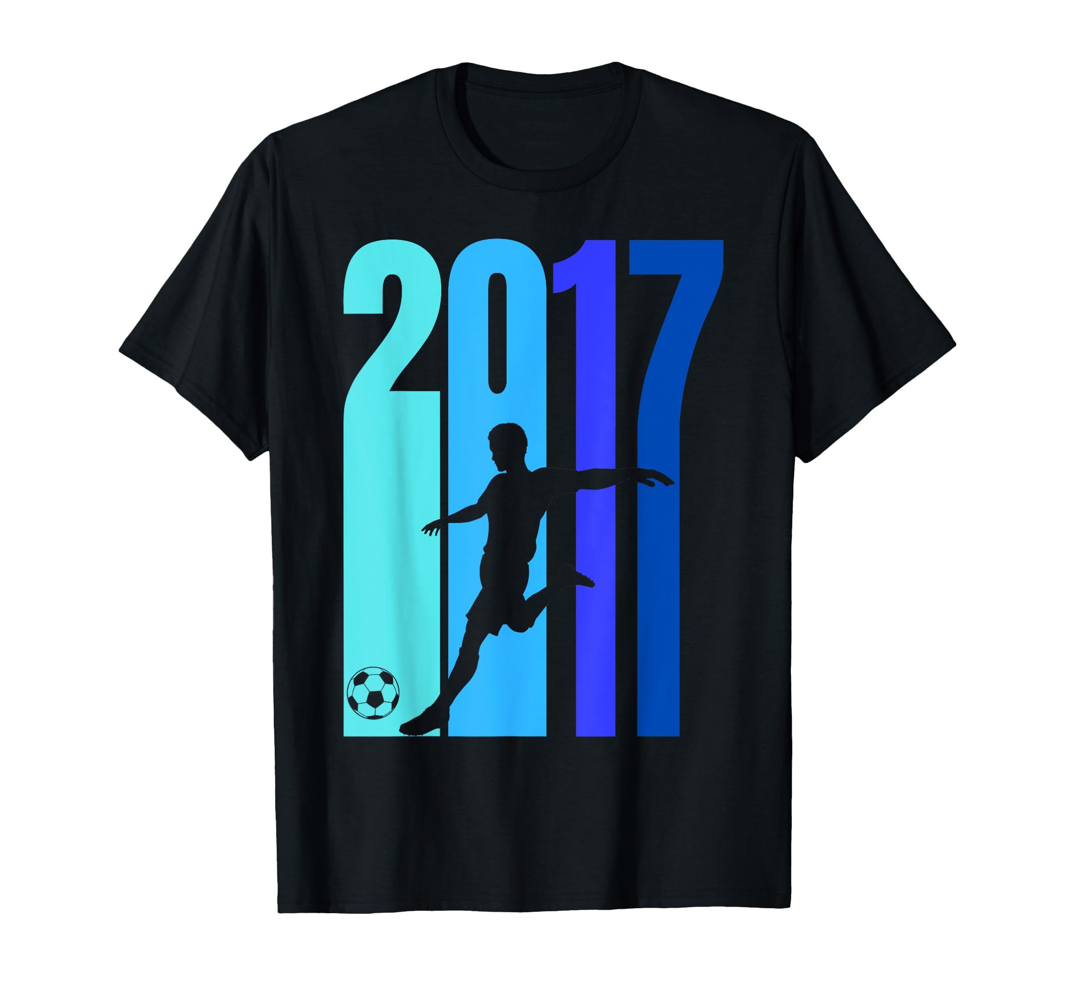 Born 2017 Soccer Gifts Co T-Shirt - Minimalist Print Men Women - T-Shirt, Sweatshirt, Hoodie