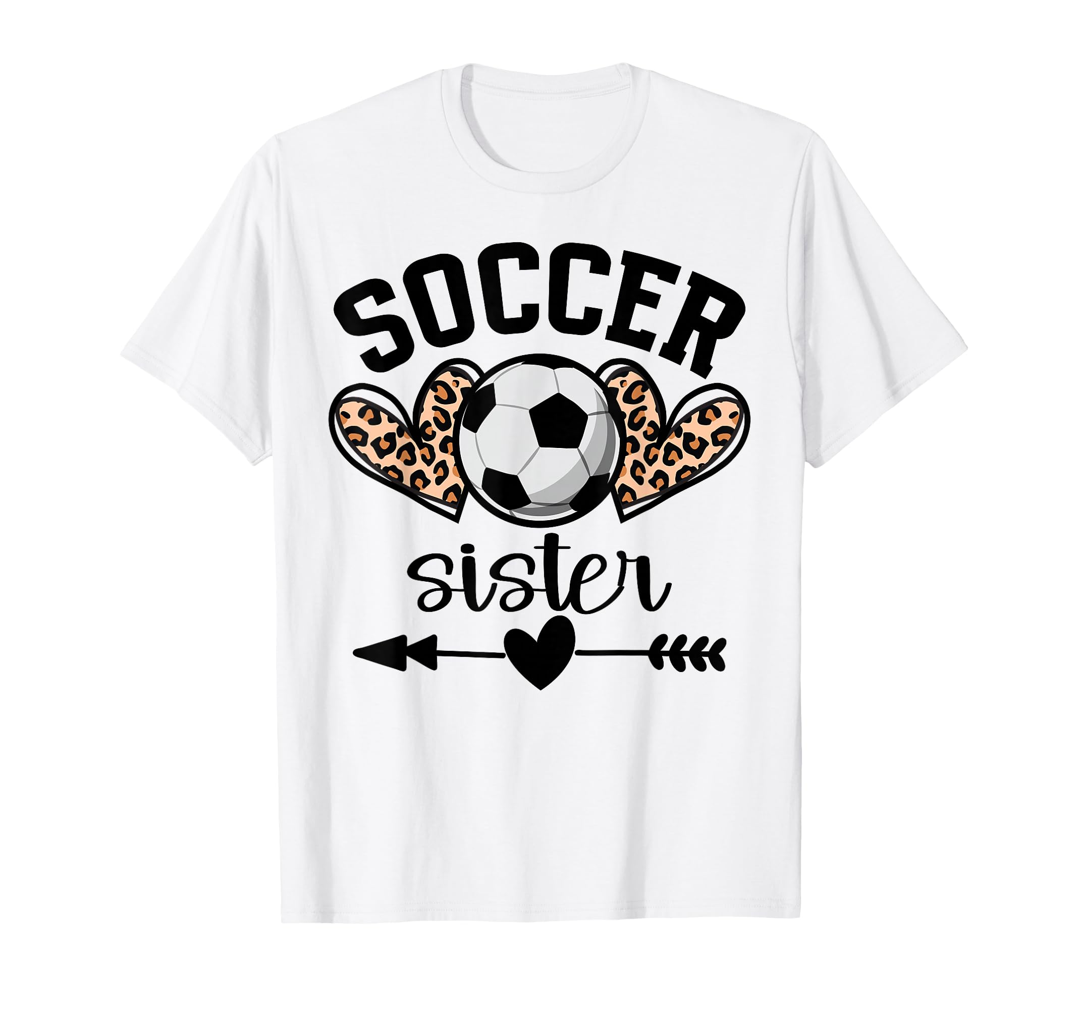 Soccer Sister Womens Soccer Sister T-Shirt - Novelty Apparel Men Women - T-Shirt, Sweatshirt, Hoodie