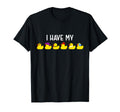 I Have My Ducks Row Funny Dad Joke Pun T-Shirt - Aesthetic Graphic Unisex - T-Shirt, Sweatshirt, Hoodie