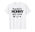 Promoted To Mommy 2025 New Mommy T-Shirt - Casual Everyday Wear Unisex - T-Shirt, Sweatshirt, Hoodie