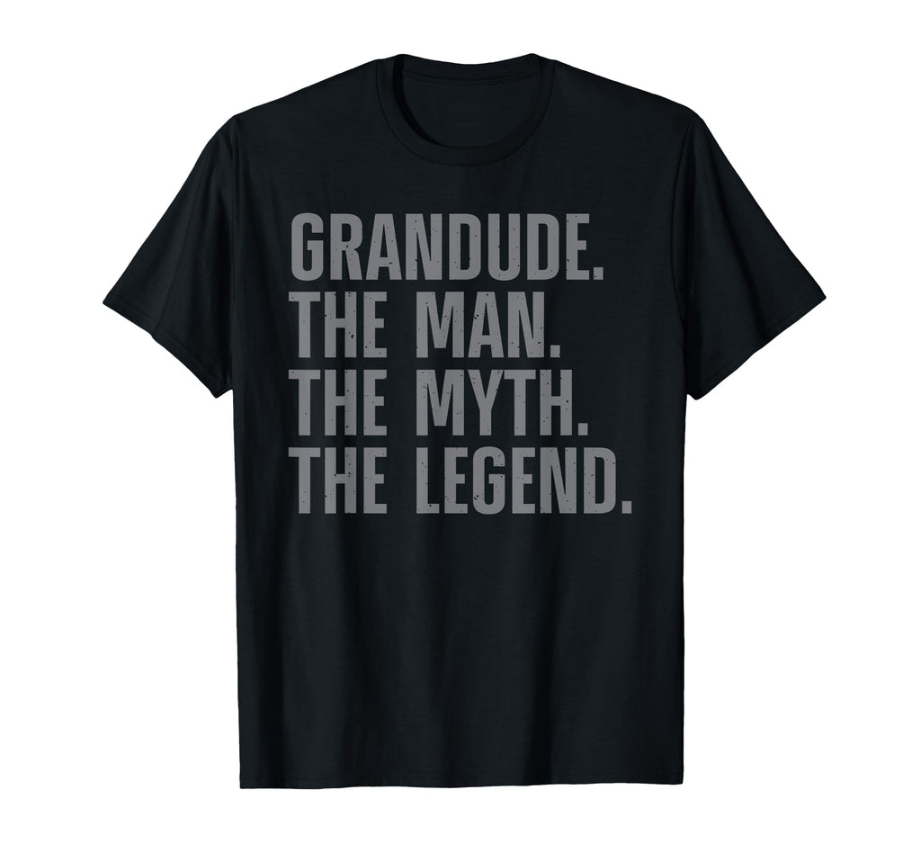 Grandude Art Grandpa Grandfather From T-Shirt - Novelty Apparel Men Women - T-Shirt, Sweatshirt, Hoodie