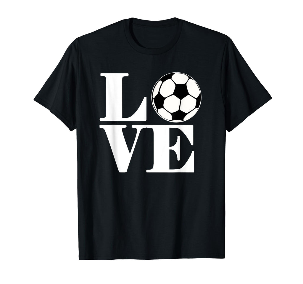 Love Soccer Soccer Ball Soccer Players T-Shirt - Unique Graphic for Adults - T-Shirt, Sweatshirt, Hoodie