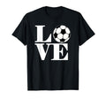 Love Soccer Soccer Ball Soccer Players T-Shirt - Unique Graphic for Adults - T-Shirt, Sweatshirt, Hoodie