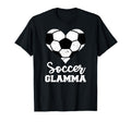 Soccer Glamma Funny Soccer Heart T-Shirt - Novelty Apparel for Adults - T-Shirt, Sweatshirt, Hoodie
