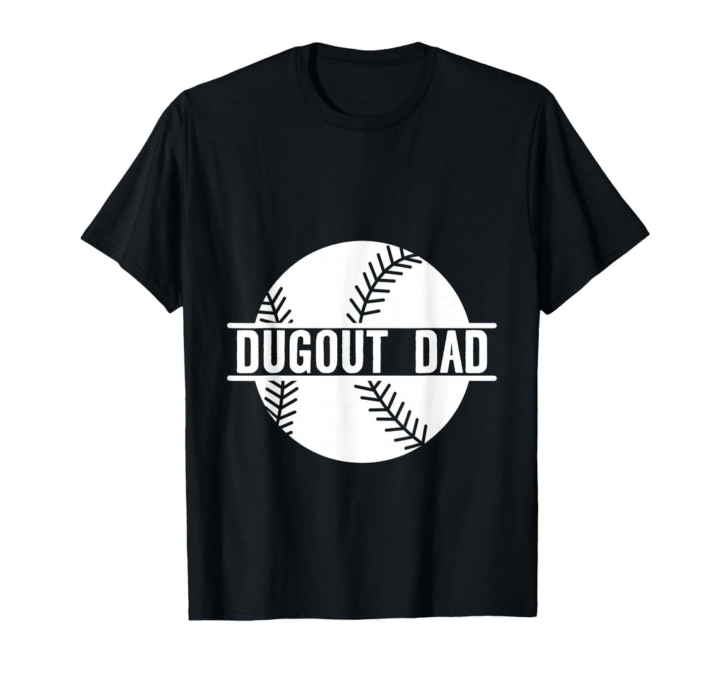 Dugout Dad T-Shirt - Graphic Print for Adults - T-Shirt, Sweatshirt, Hoodie
