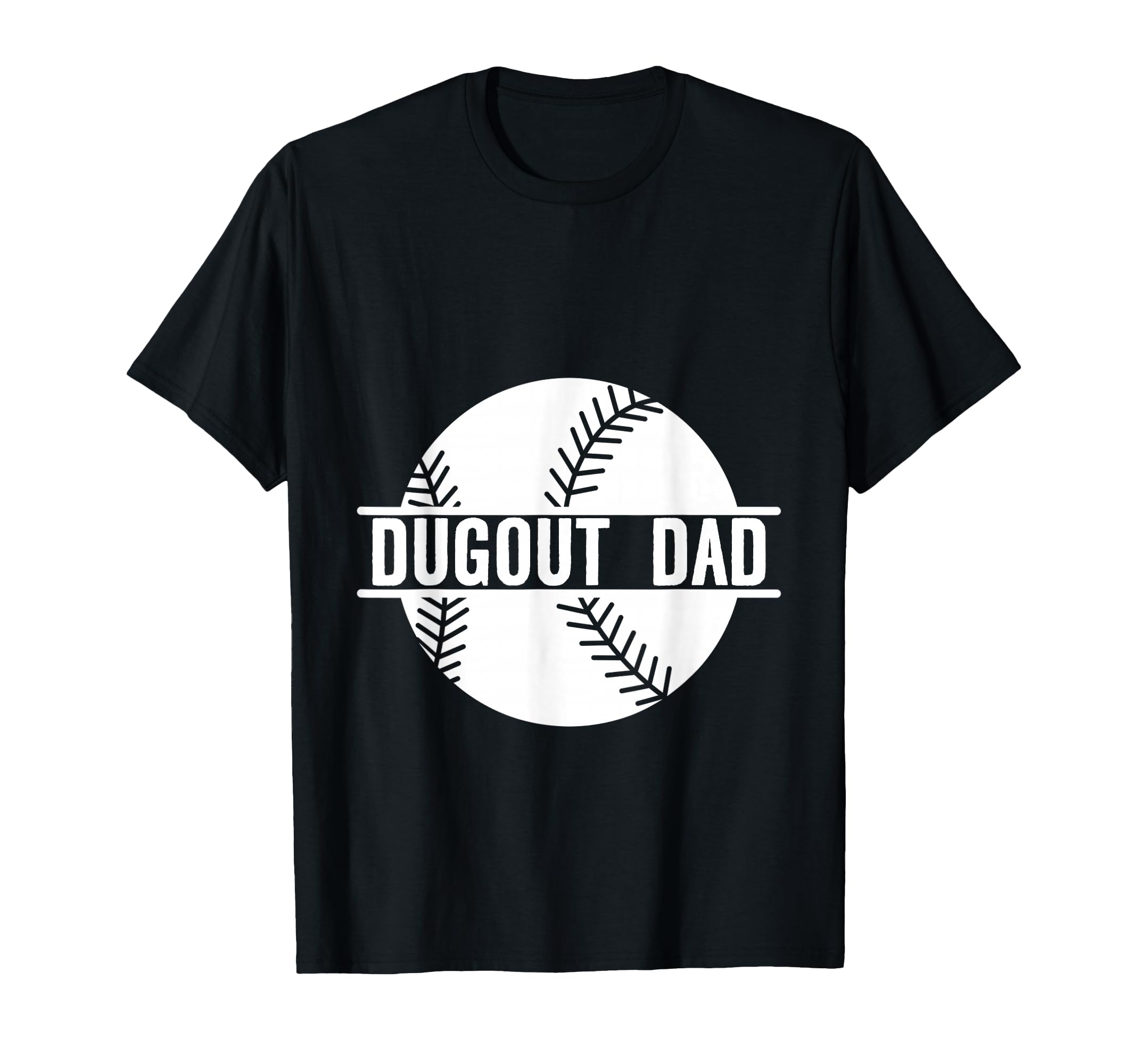 Dugout Dad T-Shirt - Graphic Print for Adults - T-Shirt, Sweatshirt, Hoodie