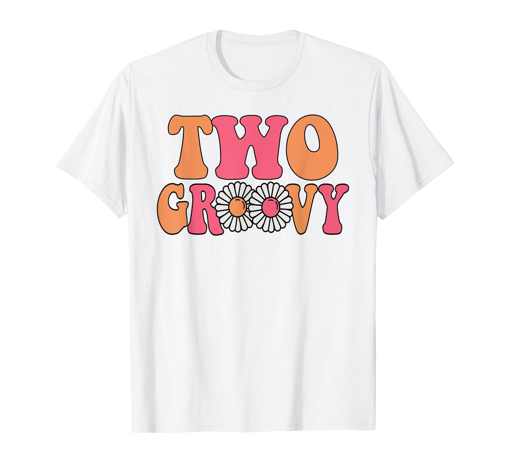 Groovy Two 2Nd Matching Family 1St T-Shirt - Aesthetic Graphic Men Women - T-Shirt, Sweatshirt, Hoodie
