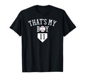 11 Thats My Baseball Number Baseball T-Shirt - Minimalist Print for Adults - T-Shirt, Sweatshirt, Hoodie