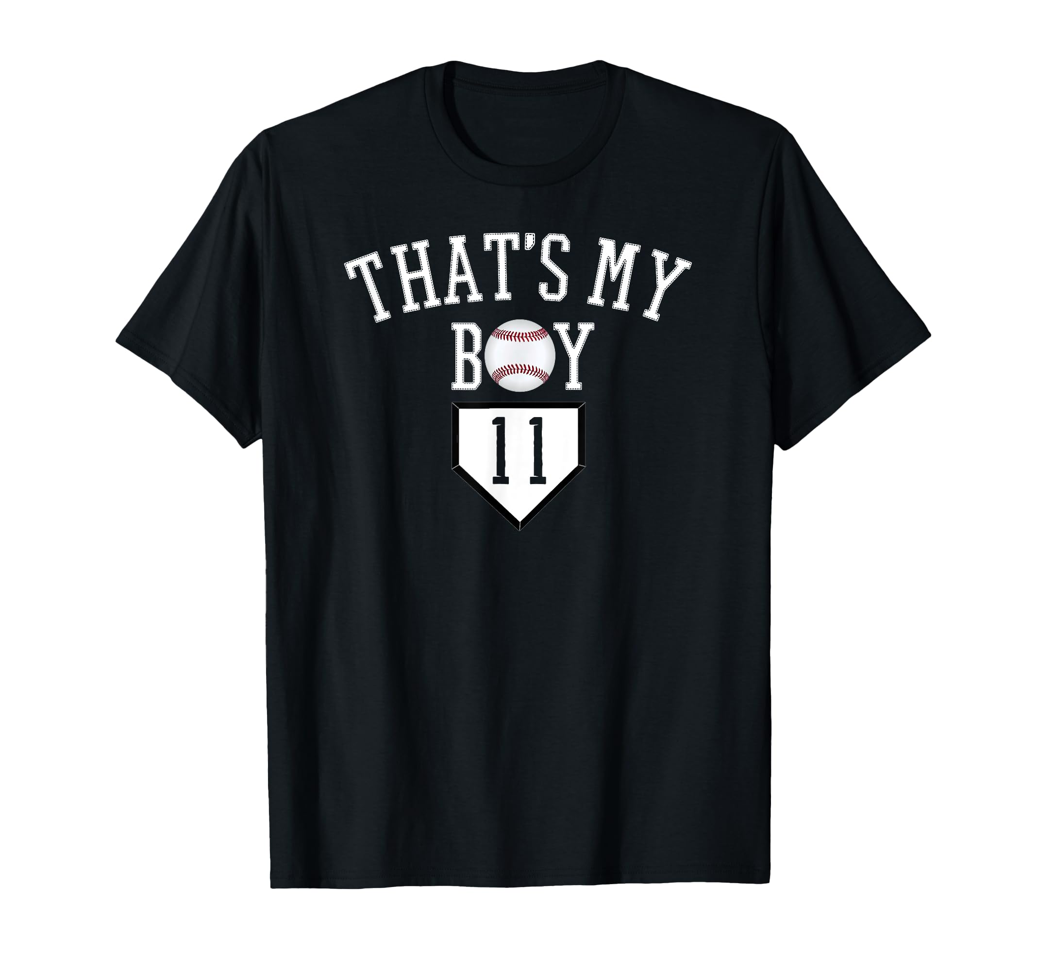 11 Thats My Baseball Number Baseball T-Shirt - Minimalist Print for Adults - T-Shirt, Sweatshirt, Hoodie