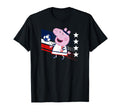Peppa Pig France Soccer Colors T-Shirt - Novelty Apparel for Adults - T-Shirt, Sweatshirt, Hoodie