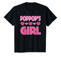 Poppops Granddaughter From Grandpa T-Shirt - Aesthetic Graphic for Adults - T-Shirt, Sweatshirt, Hoodie