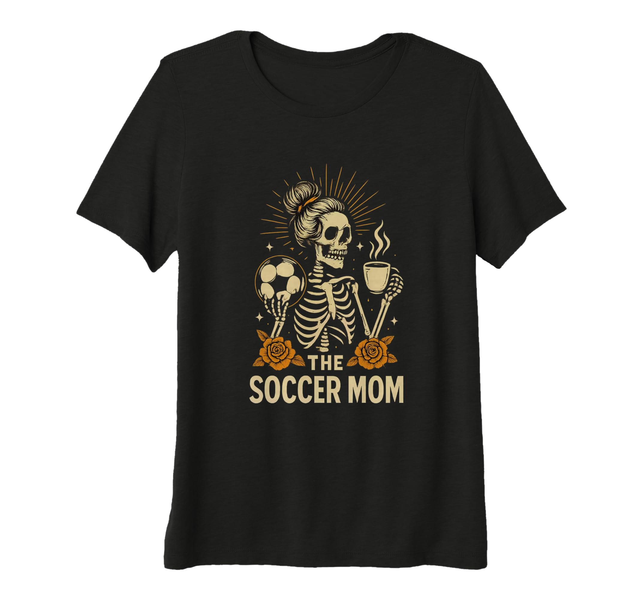 Womens Halloween Soccer Mom Soccer Mom T-Shirt - Graphic Print for Adults - T-Shirt, Sweatshirt, Hoodie