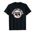 Thats My 44 Baseball Player Mom Or T-Shirt - Novelty Apparel for Adults - T-Shirt, Sweatshirt, Hoodie