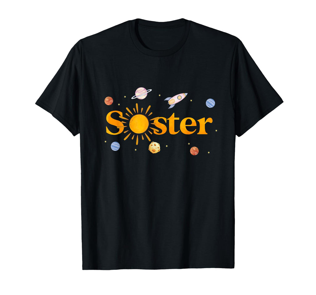 Sister Birthday First Trip Around Sun Bday T-Shirt - Novelty Apparel Unisex - T-Shirt, Sweatshirt, Hoodie