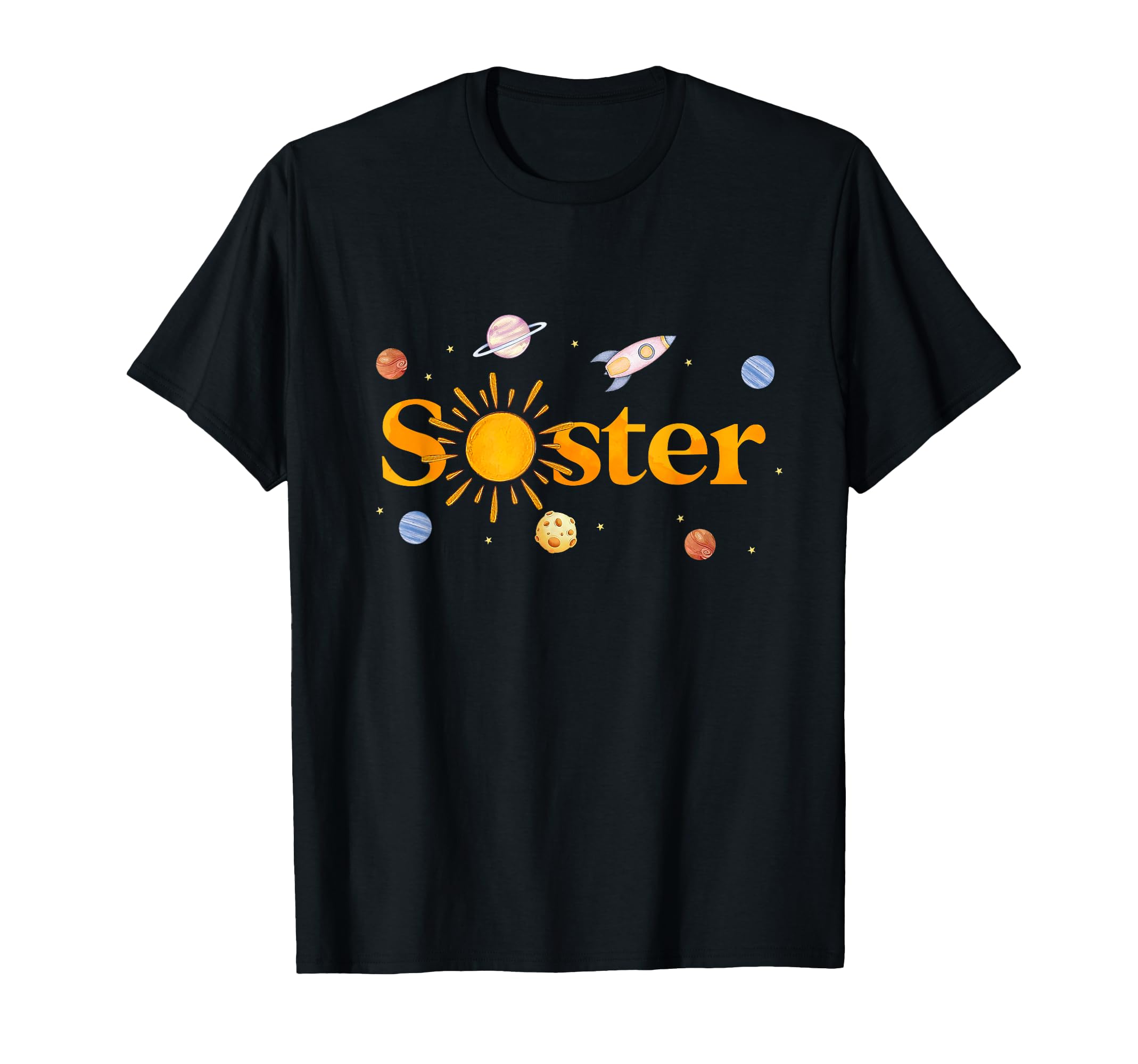 Sister Birthday First Trip Around Sun Bday T-Shirt - Novelty Apparel Unisex - T-Shirt, Sweatshirt, Hoodie
