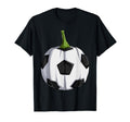 Soccerball Pumpkin Halloween Soccer T-Shirt - Minimalist Print Men Women - T-Shirt, Sweatshirt, Hoodie