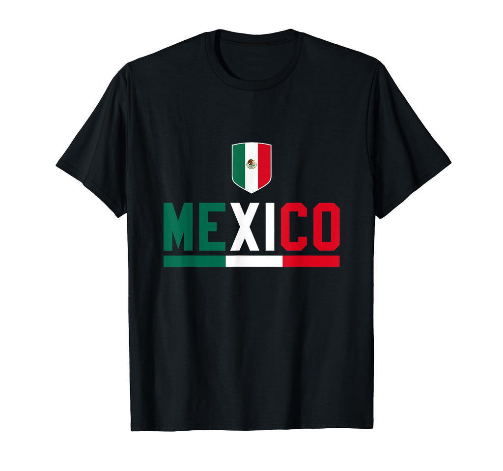 Mexico Soccer Mexican Flag Jersey T-Shirt - Custom Art Print for Adults - T-Shirt, Sweatshirt, Hoodie