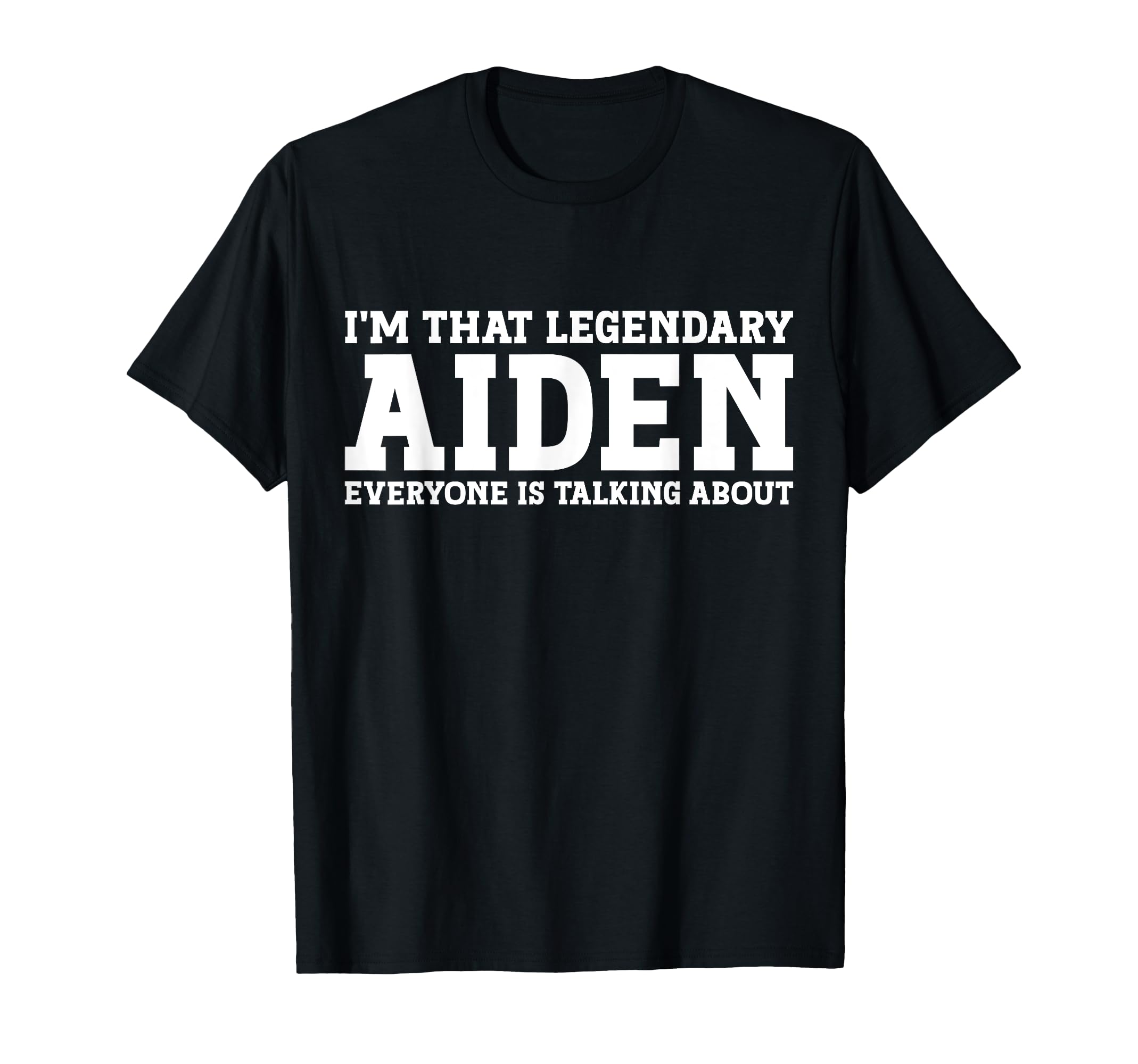 Aiden Gifts Aiden Name Birthday Gifts Sweatshirt - Unique Graphic Unisex - T-Shirt, Sweatshirt, Hoodie