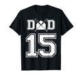 Number 15 Players Biggest Fan Baseball T-Shirt - Unique Graphic Men Women - T-Shirt, Sweatshirt, Hoodie