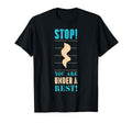 Stop You Are Under Rest Music Happy Fathers T-Shirt - Graphic Print Unisex - T-Shirt, Sweatshirt, Hoodie