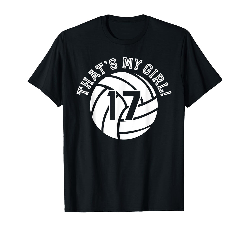 Unique Thats My 17 Volleyball T-Shirt - Aesthetic Graphic for Adults - T-Shirt, Sweatshirt, Hoodie