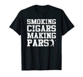 Mens Cigar Smoker Funny Golf Dad T-Shirt - Graphic Print for Adults - T-Shirt, Sweatshirt, Hoodie