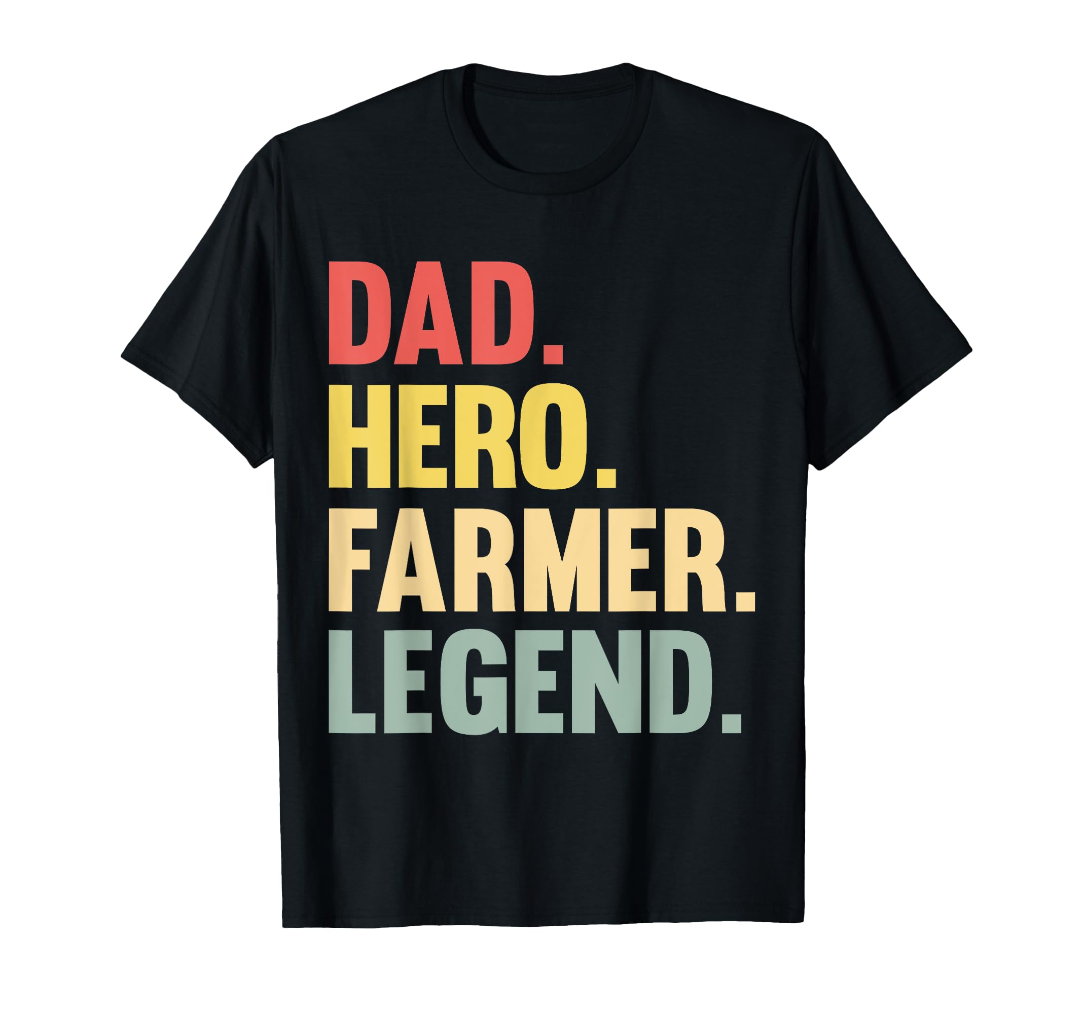 Funny Gift Dad Farmer Dad Hero Farmer T-Shirt - Graphic Print Men Women - T-Shirt, Sweatshirt, Hoodie