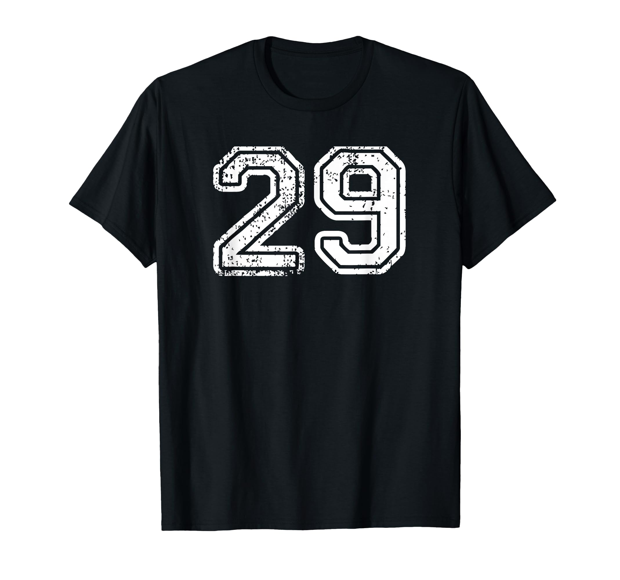Number 29 Baseball Football Soccer T-Shirt - Minimalist Print Men Women - T-Shirt, Sweatshirt, Hoodie