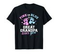 Gender Reveal Great Grandpa Small T-Shirt - Custom Art Print Men Women - T-Shirt, Sweatshirt, Hoodie