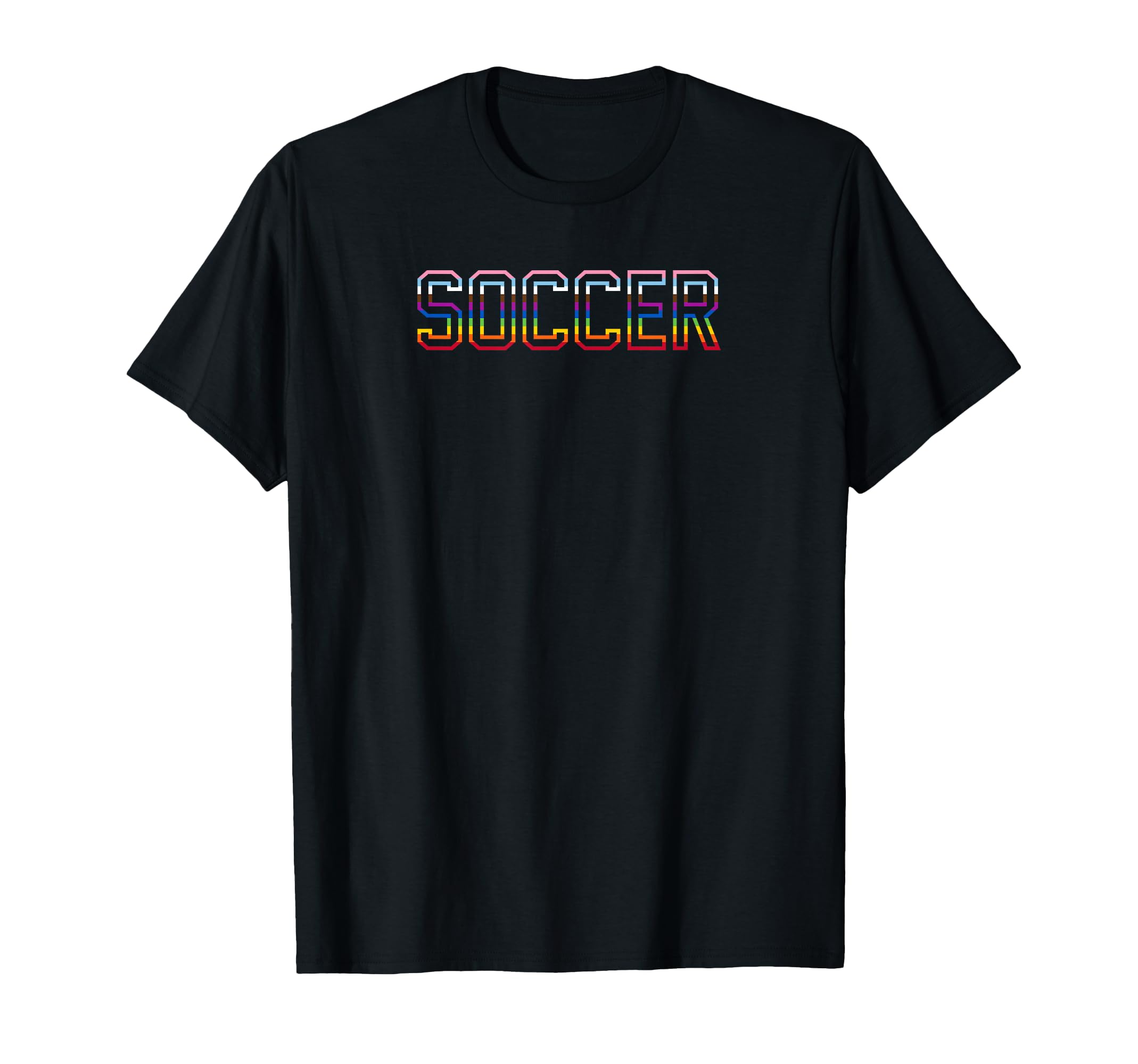 Soccer Pride T-Shirt - Custom Art Print Unisex - T-Shirt, Sweatshirt, Hoodie