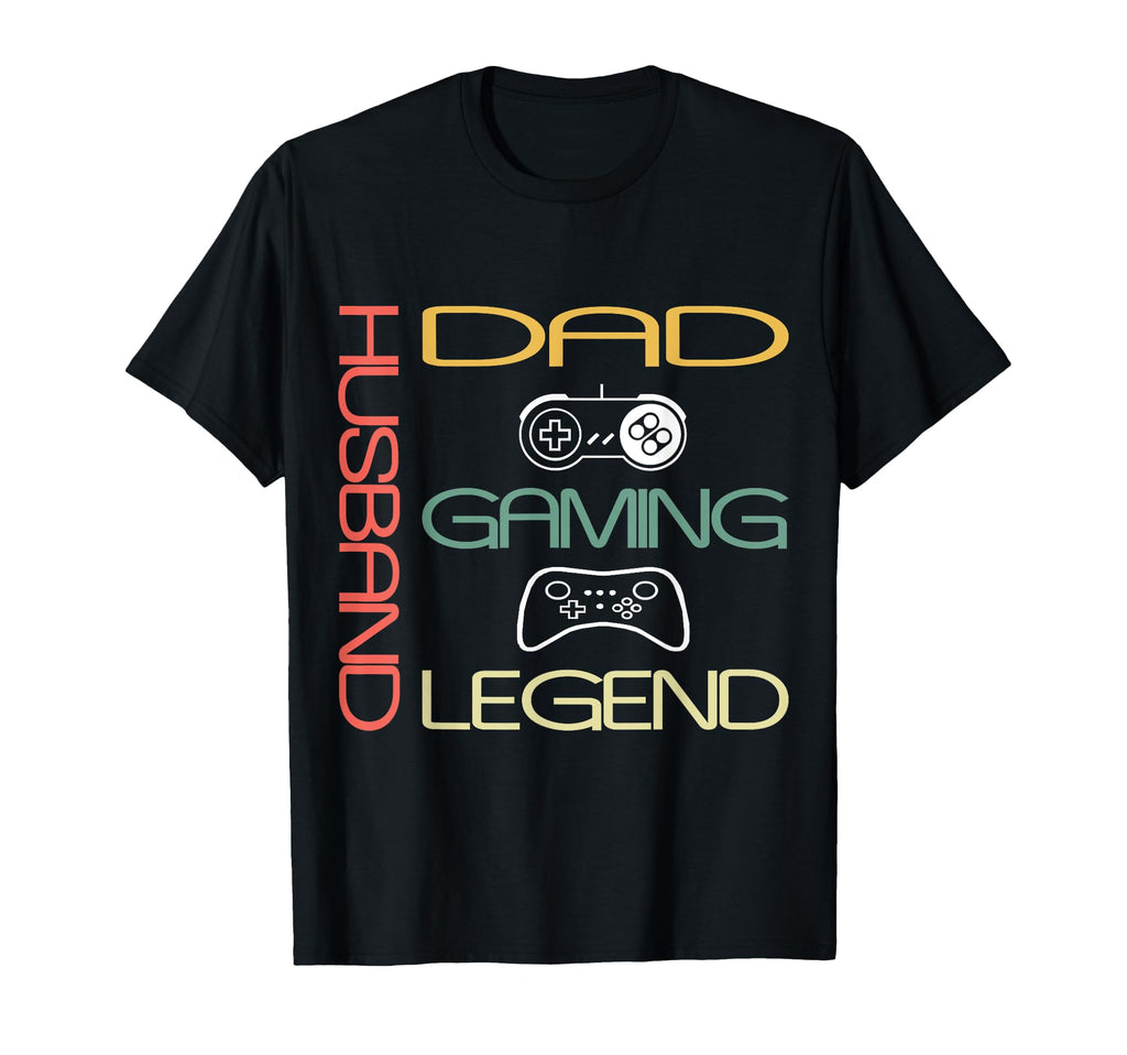 Dad Video Game Legend Fathers Day Funny T-Shirt - Aesthetic Graphic Unisex - T-Shirt, Sweatshirt, Hoodie