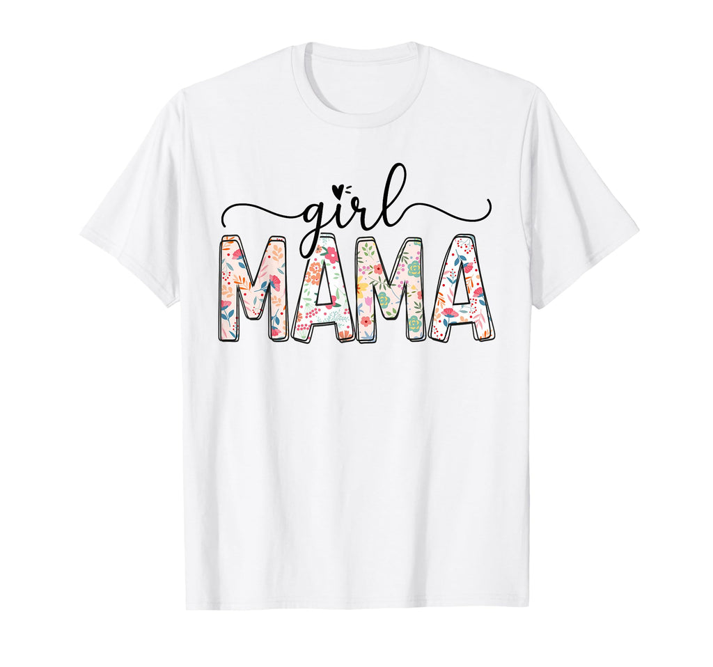 Mama Floral Mom Blessed Mama Vibes T-Shirt - Graphic Print for Adults - T-Shirt, Sweatshirt, Hoodie