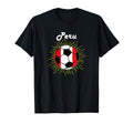 Peru Soccer Grapic Peruvian Flag World T-Shirt - Trendy Graphic for Adults - T-Shirt, Sweatshirt, Hoodie