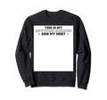 This Is My Dads Veteran Celebration Sweatshirt - Custom Art Print Unisex - T-Shirt, Sweatshirt, Hoodie