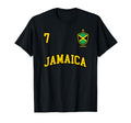 Jamaica Team Sports Number 7 Soccer T-Shirt - Aesthetic Graphic for Adults - T-Shirt, Sweatshirt, Hoodie