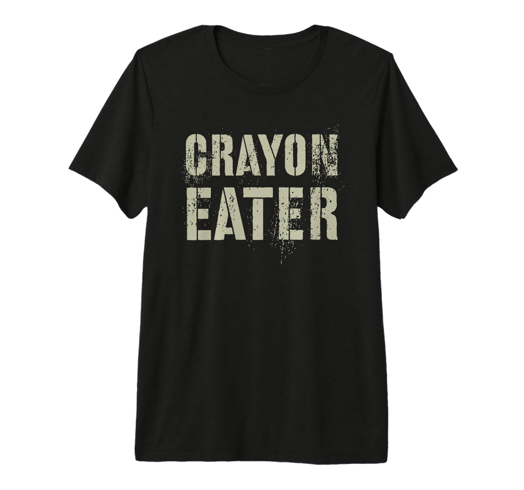 Funny Crayon Eater Proud Military T-Shirt - Aesthetic Graphic Unisex - T-Shirt, Sweatshirt, Hoodie