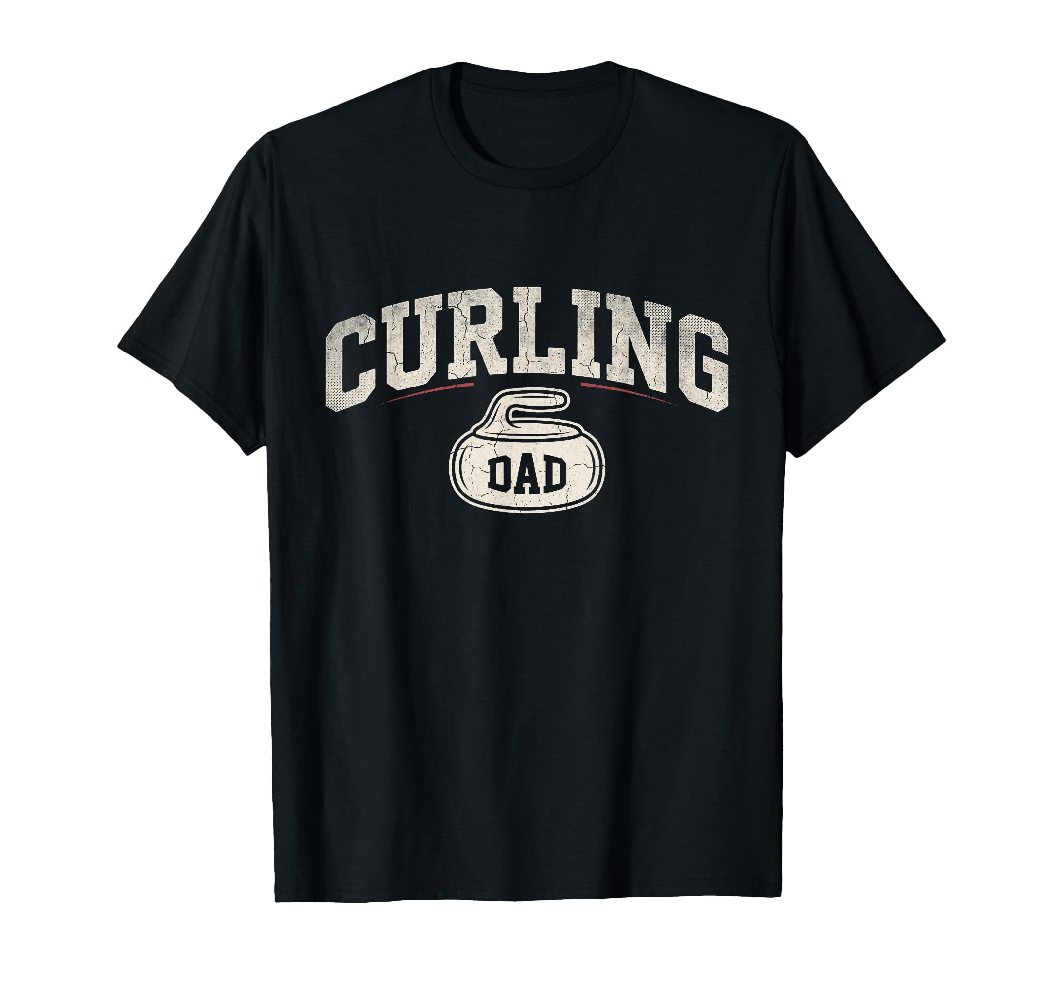 Curling Dad Fathers Day T-Shirt - Casual Everyday Wear for Adults - T-Shirt, Sweatshirt, Hoodie