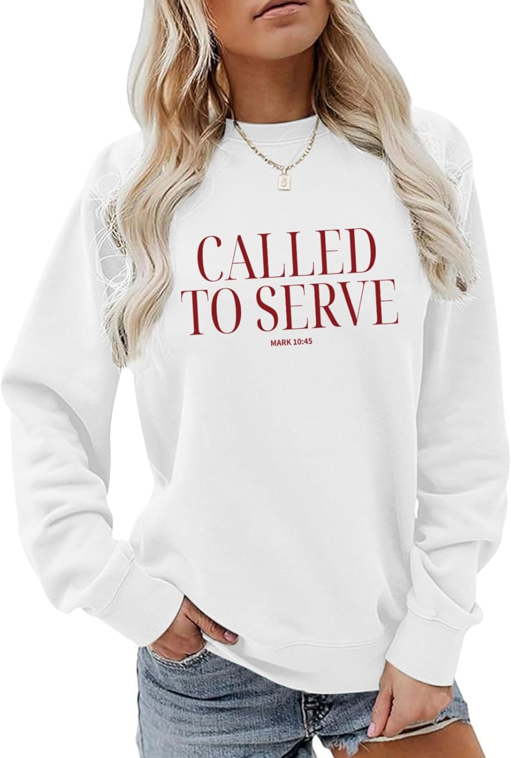 Christian for Women Faith Jesus Called To Serve - Adult & Kids T-Shirts, Sweatshirts & Hoodies apparel design preview 1